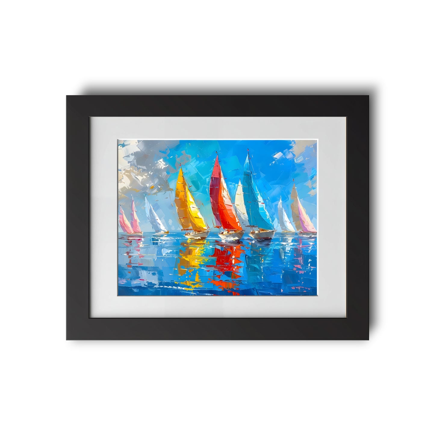 Abstract beach 52x42 cm (20 ½ x 16 ½”)