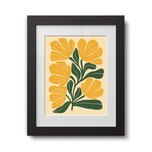 Flower 52x42 cm (20 ½ x 16 ½”)