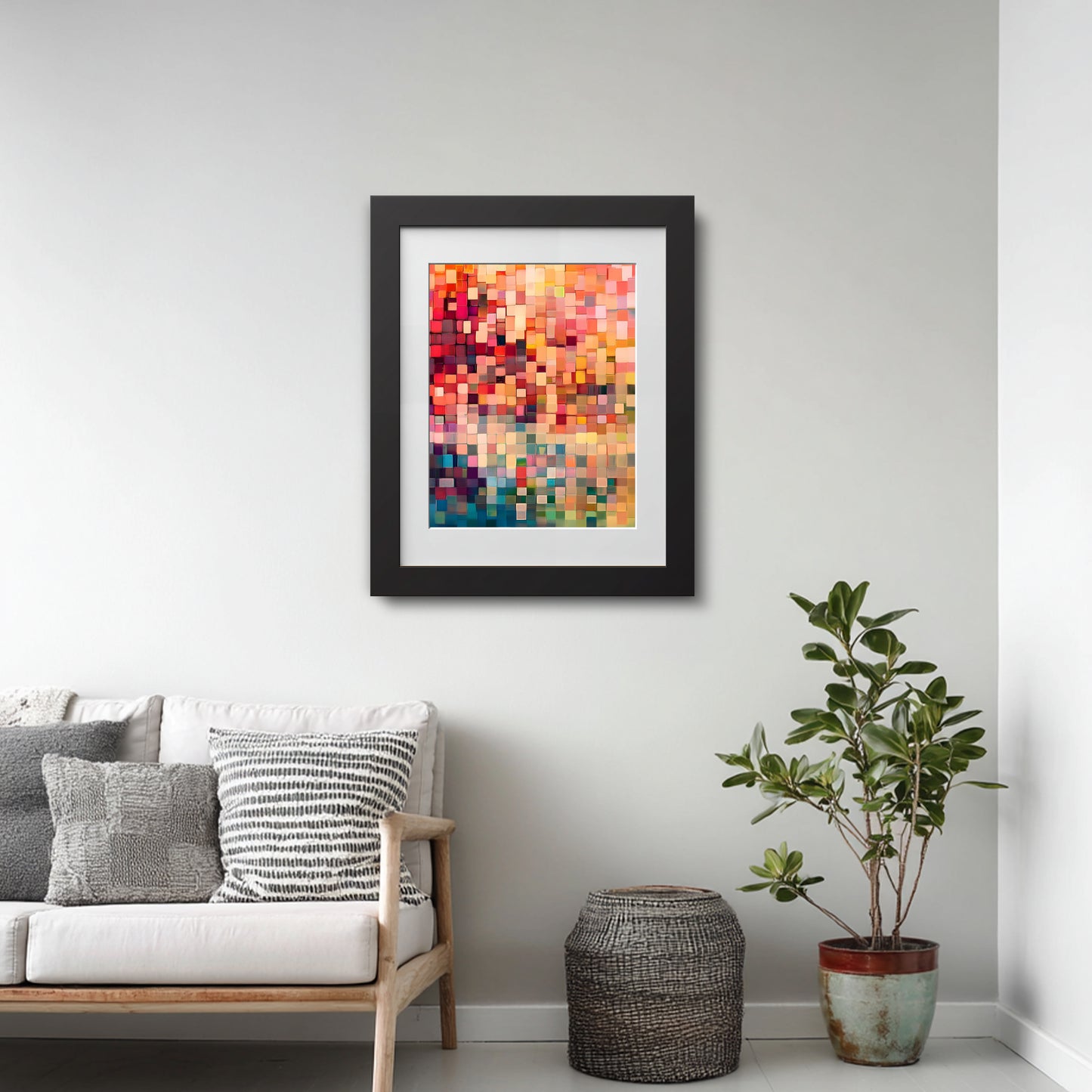 Colourfull  52x42 cm (20 ½ x 16 ½”)